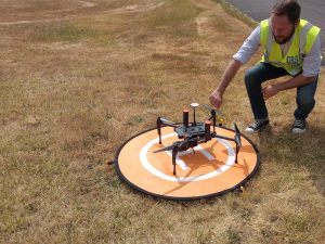 Drone pour vue aérienne